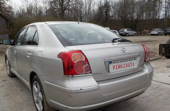 Toyota Avensis cena 10900 przebieg: 327672, rok produkcji 2008 z Sieniawa małe 232